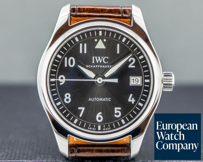 Image of IWC Pilot's Watch 36mm Slate Dial SS 