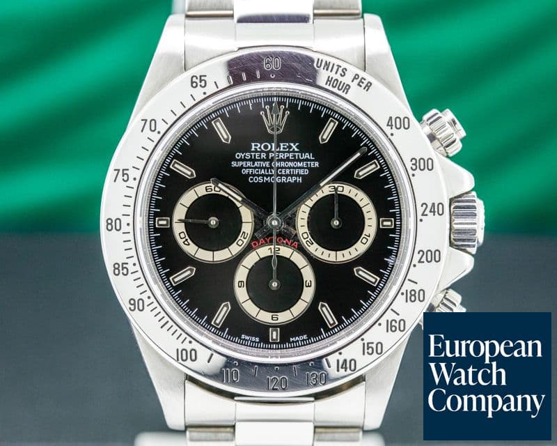 Image of Rolex Daytona SS Black Dial Zenith Movement U Series