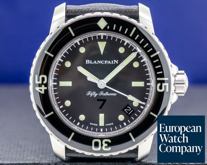 Image of Blancpain Fifty Fathoms Nageurs de Combat Automatique SS Limited UNWORN