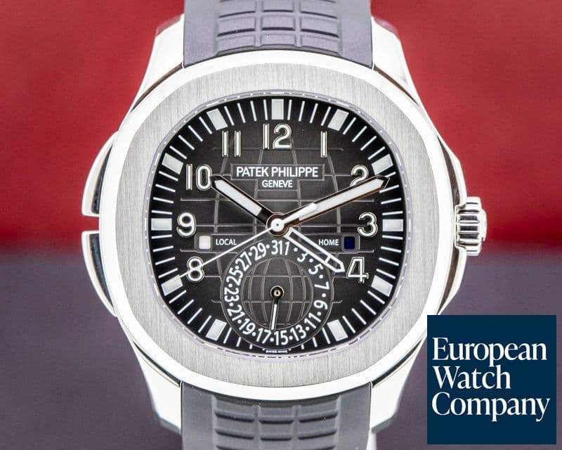 Image of Patek Philippe Aquanaut 5164A Travel Time SS / Rubber 