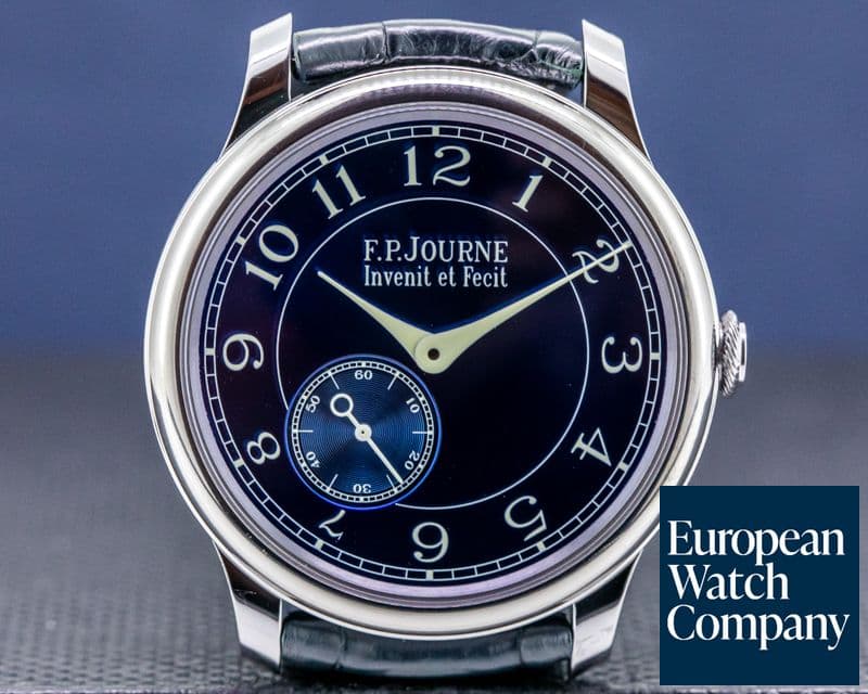 Image of F. P. Journe Chronometre Bleu Tantalum Blue Dial 