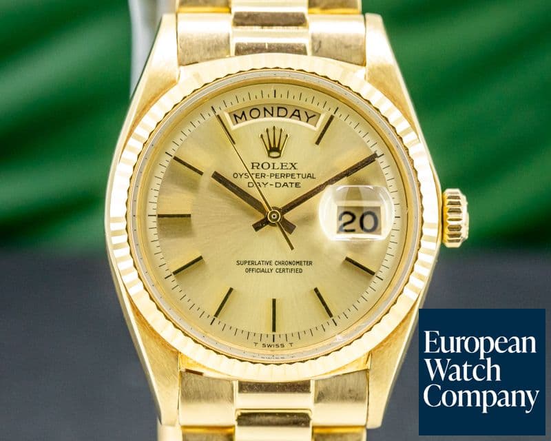 Image of Rolex Oyster Perpetual Day Date 18K Yellow Gold