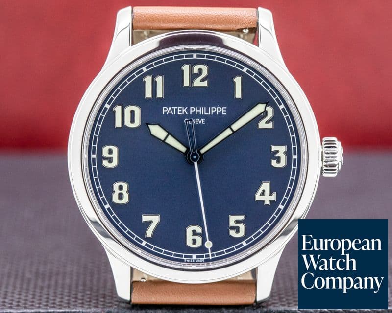 Image of Patek Philippe Pilot Calatrava Steel "New York" Limited Edition 