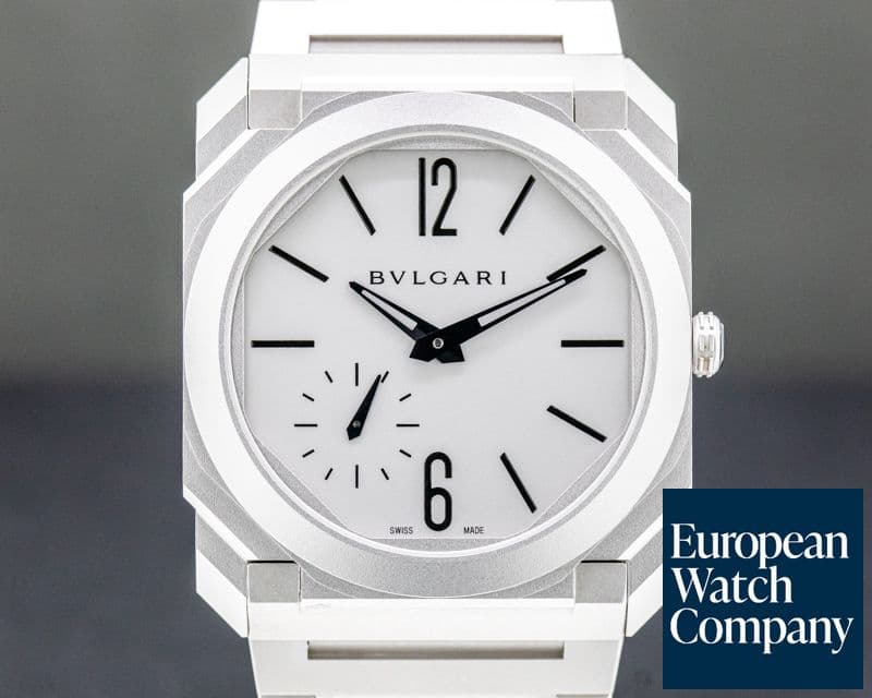 Image of Bulgari Octo Finissimo Extra Thin Grey / Black 40MM