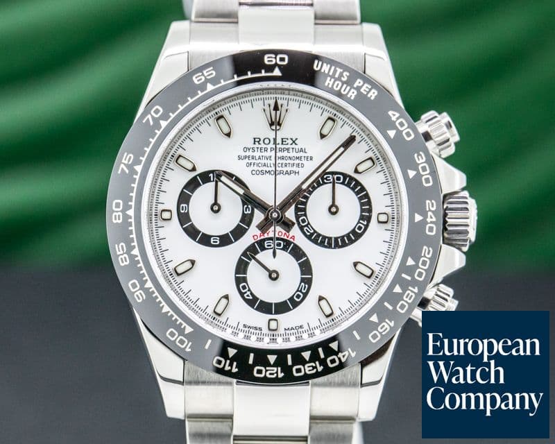 Image of Rolex Daytona Ceramic Bezel SS / White Dial 
