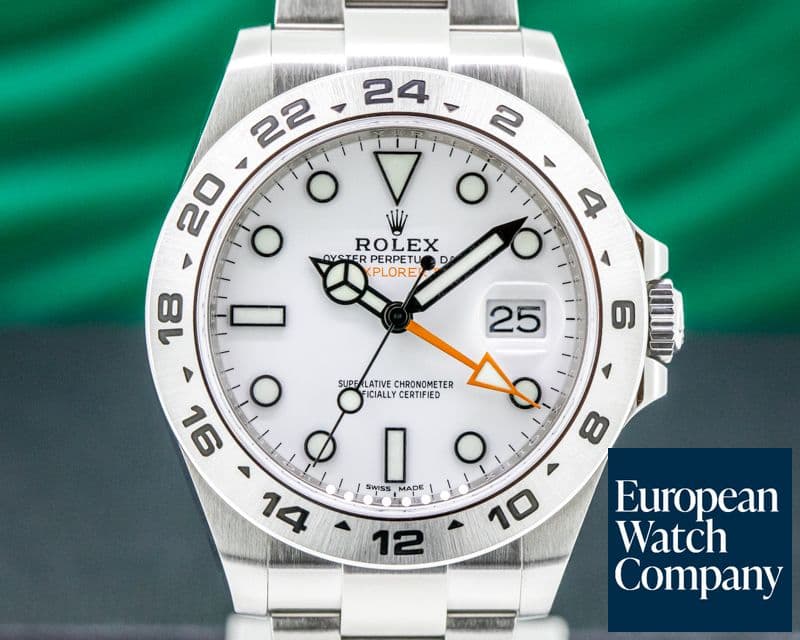 Image of Rolex Explorer II White Dial SS / SS 