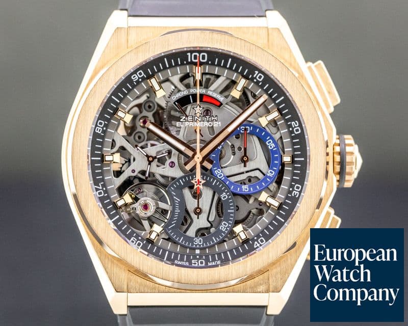 Image of Zenith Defy El Primero 21 Rose Gold 44MM