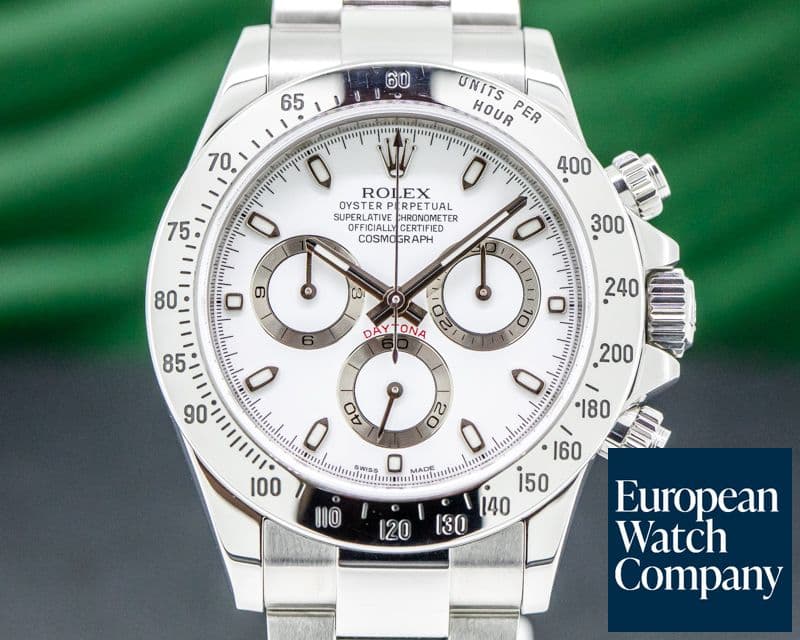Image of Rolex Daytona White Dial SS FULL SET 