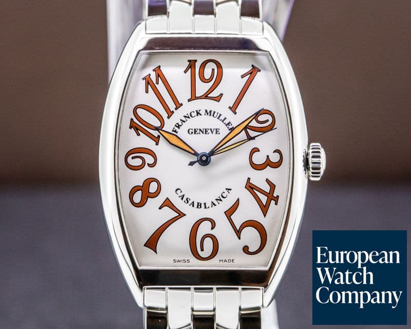 Image of Franck Muller Cintree Curvex "SAHARA" SS Automatic Silver Dial 

