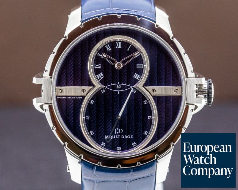 Image of Jaquet Droz Grande Seconde SW Steel Blue Dial 