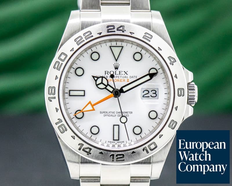 Image of Rolex Explorer II White Dial SS / SS