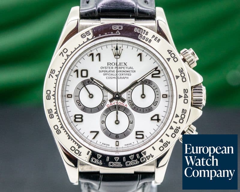 Image of Rolex Daytona 18K White Gold Zenith Movement 