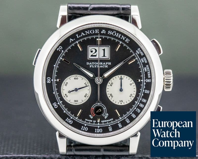 Image of A. Lange and Sohne Datograph 405.035 Up / Down Platinum Deployment UNWORN