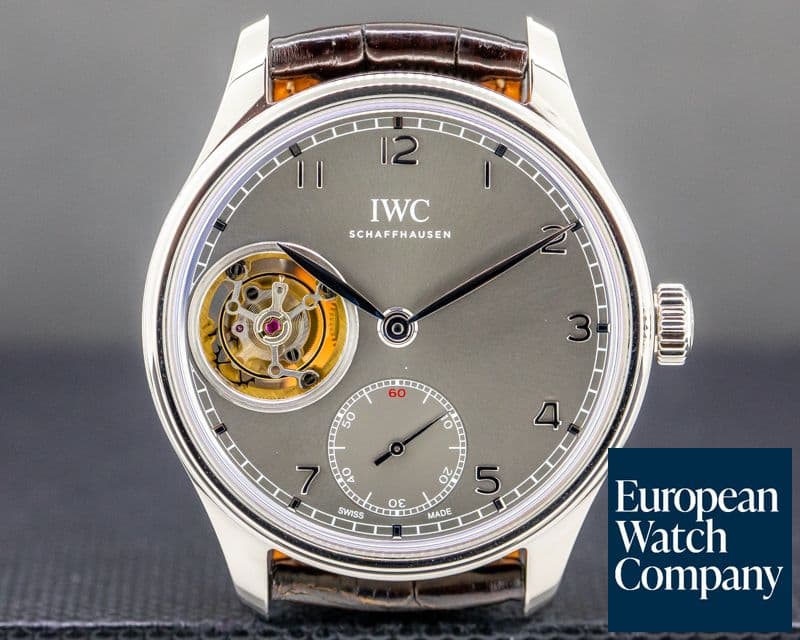 Image of IWC Portuguese Tourbillon 18K White Gold
