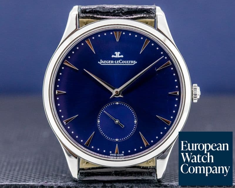 Image of Jaeger LeCoultre Master Grande Ultra Thin Blue Dial SS