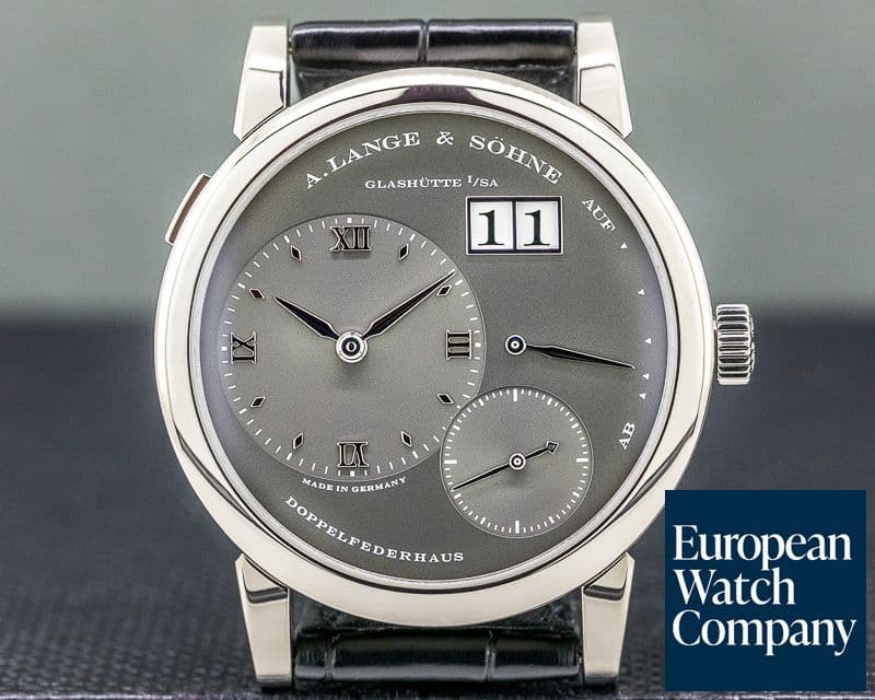 Image of A. Lange and Sohne Lange 1 Grey Slate Dial White Gold 