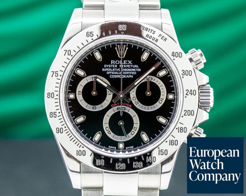 Image of Rolex Daytona 116520 Black Dial SS