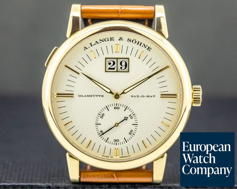 Image of A. Lange and Sohne Grand Langematik Date 18K Yellow Gold