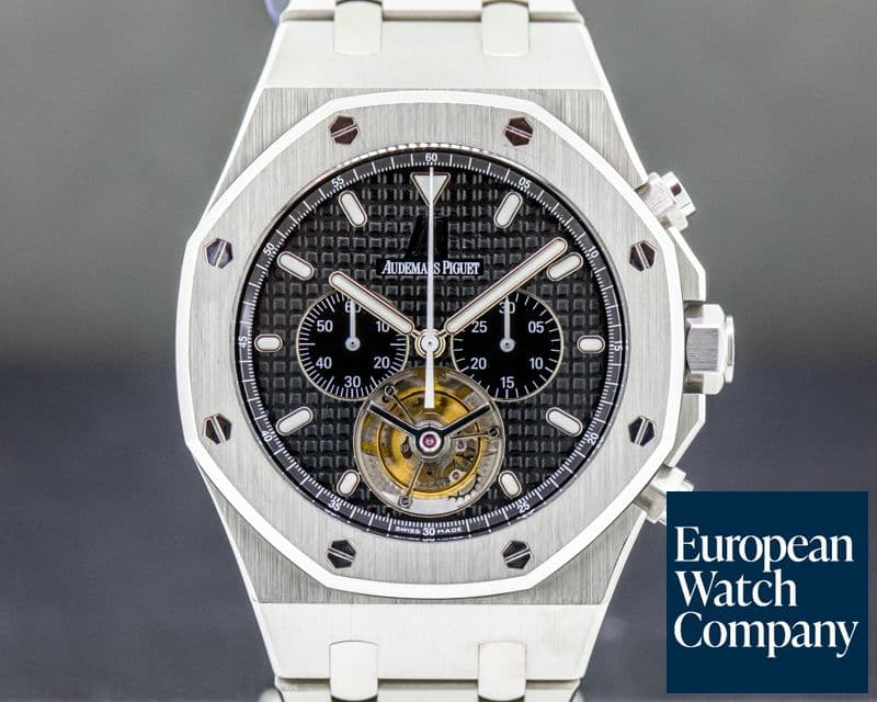 Image of Audemars Piguet Royal Oak Tourbillon Chronograph Black Dial 
