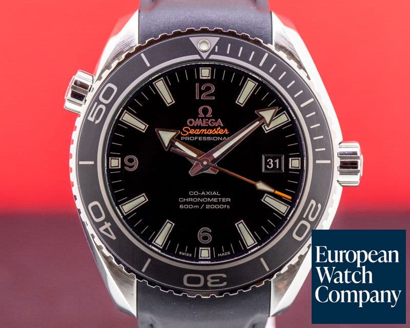 Image of Omega Seamaster Planet Ocean Co-Axial SS / Rubber 45.5MM
