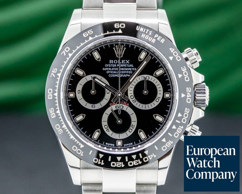 Image of Rolex Daytona Ceramic Bezel SS / Black Dial 2018