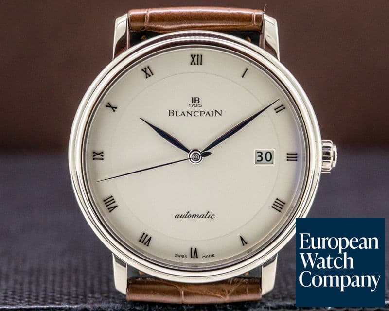 Image of Blancpain Ultra Slim  Automaitc 18K White Gold