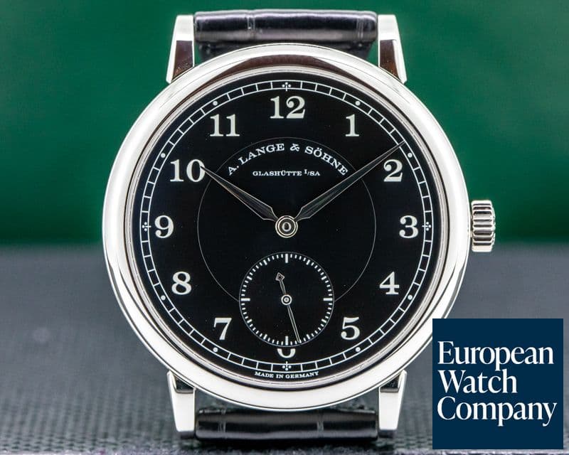 Image of A. Lange and Sohne 200th Anniversary F.A Lange 236.049 1815 Platinum Black Dial