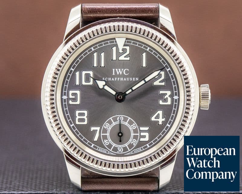 Image of IWC Vintage Collection Pilot Watch 18K White Gold