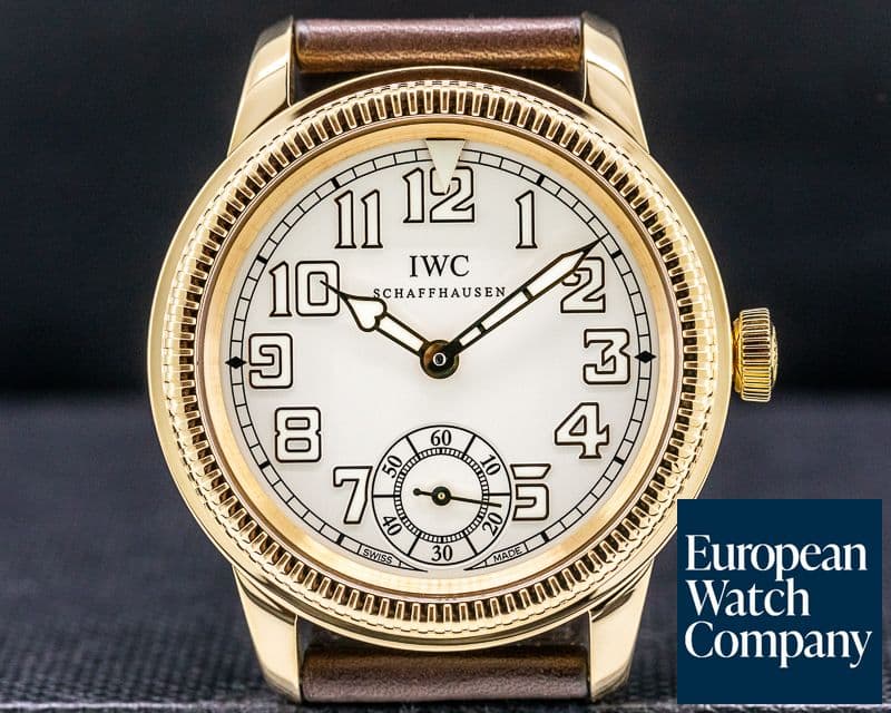 Image of IWC Pilots Watch Vintage Collection 18k Rose Gold 44MM