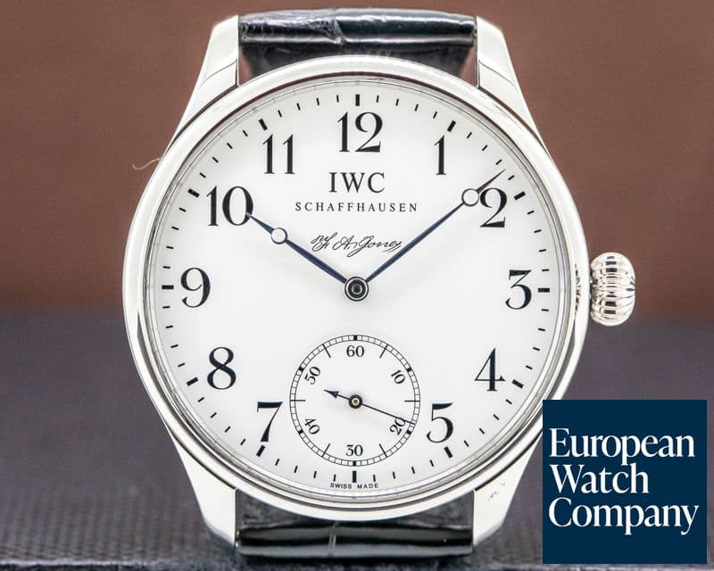 Image of IWC Portuguese F.A Jones Limited Edition Platinum