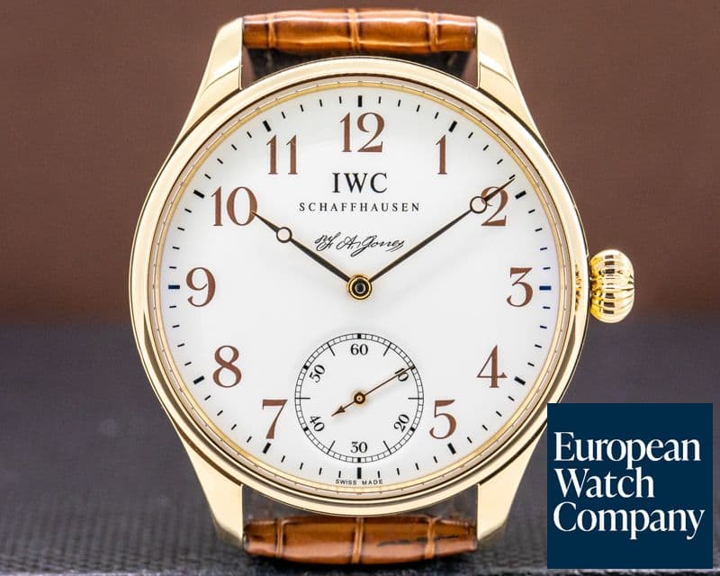 Image of IWC Portuguese F.A. Jones Limited Edition 18K Rose Gold