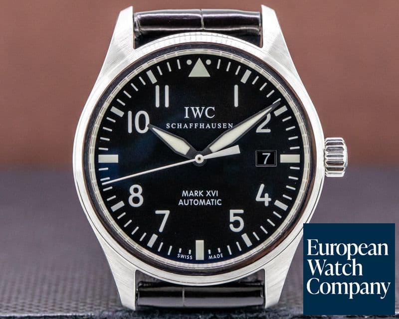 Image of IWC Mark XVI Black Dial SS