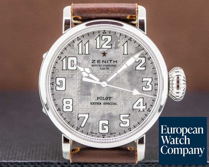 Image of Zenith Pilot Type 20 Silver UNWORN