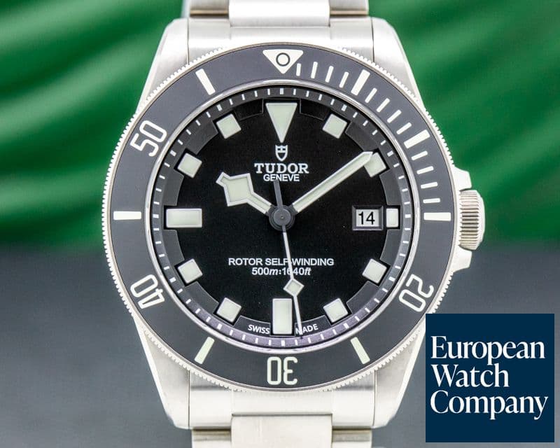 Image of Tudor Pelagos Black Dial Titanium / Bracelet