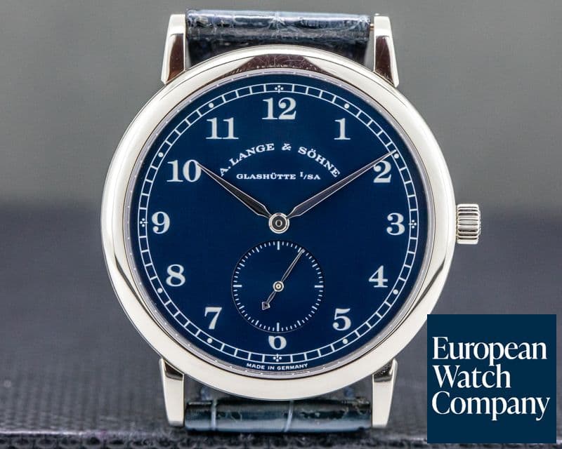 Image of A. Lange and Sohne 1815 206.027 Blue Dial 18k White Gold 36MM