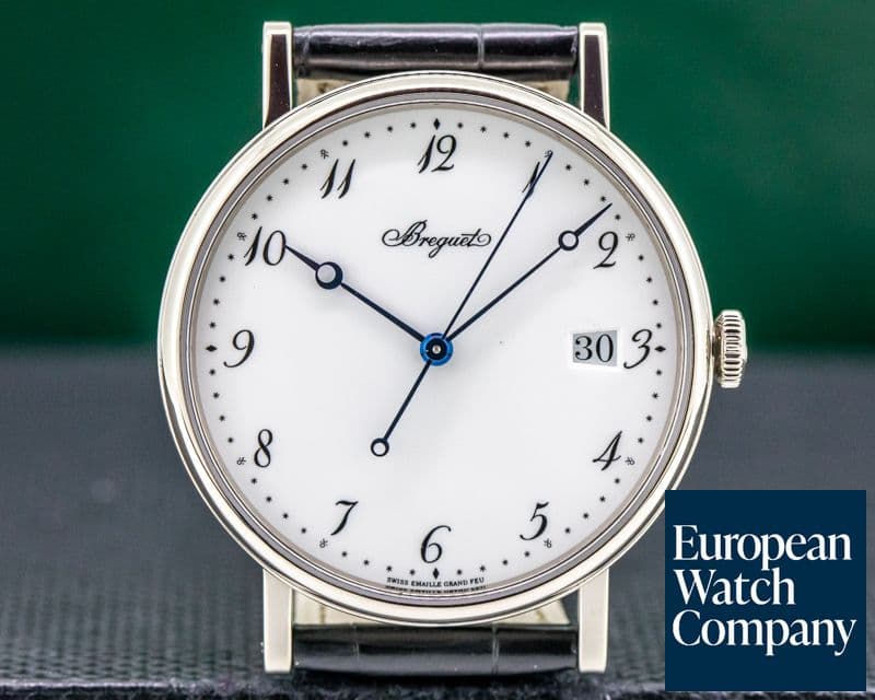 Image of Breguet Classique Automatic Enamel Dial 18K White Gold