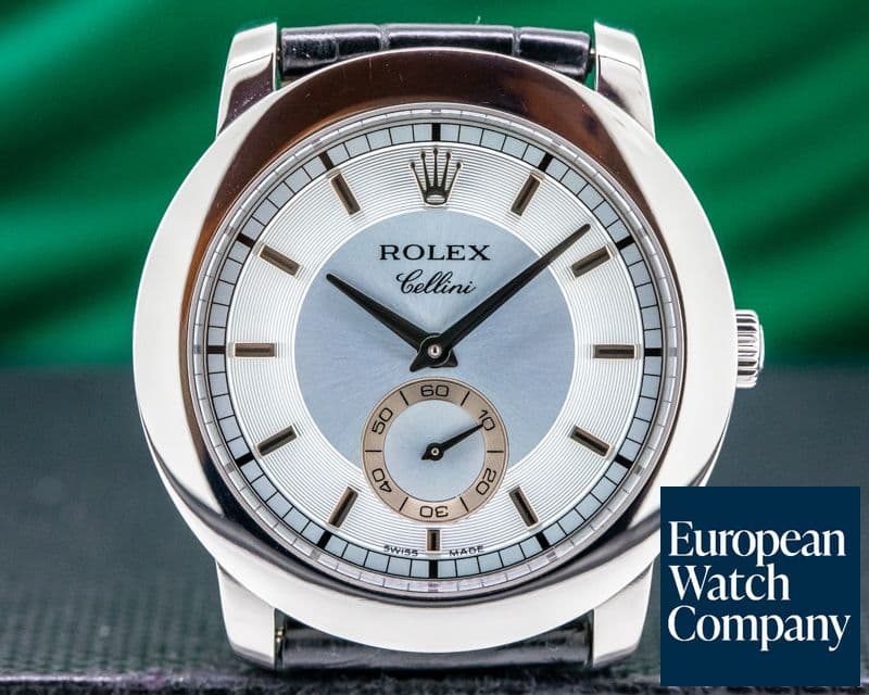Image of Rolex Cellinium Platinum Glacier 38MM


  