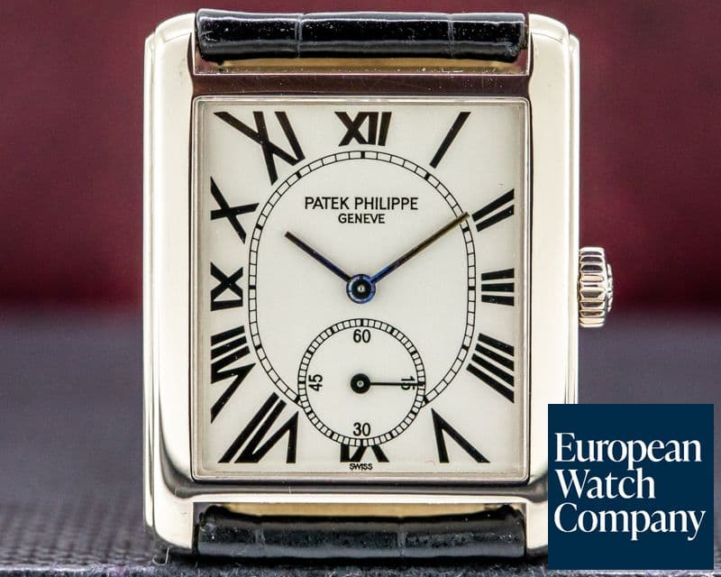 Image of Patek Philippe Gondolo 5014G Silver Dial Manual Wind Black Roman Numerals
