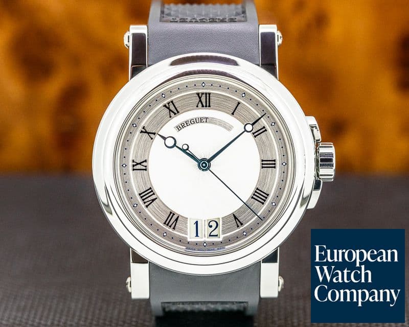 Image of Breguet Marine Big Date SS / Rubber