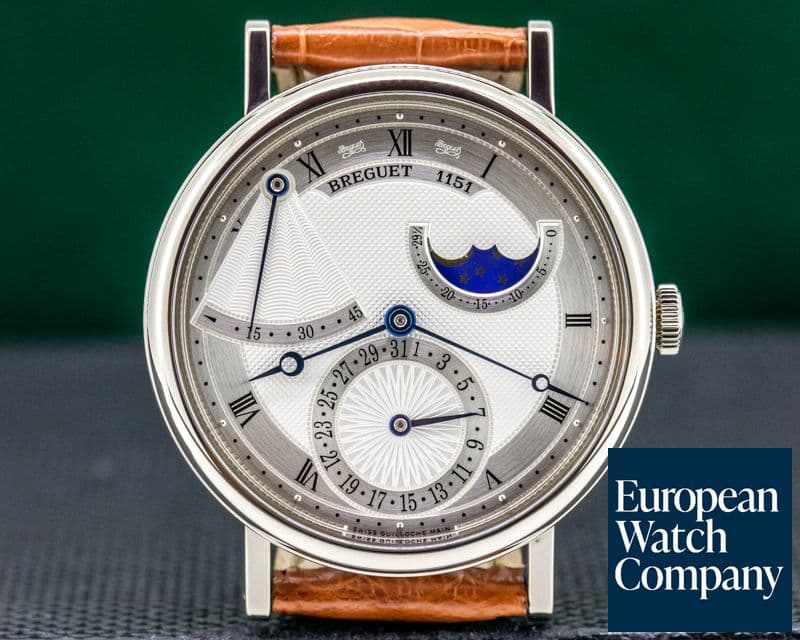 Image of Breguet Classique Power Reserve Moon 18K White Gold 
