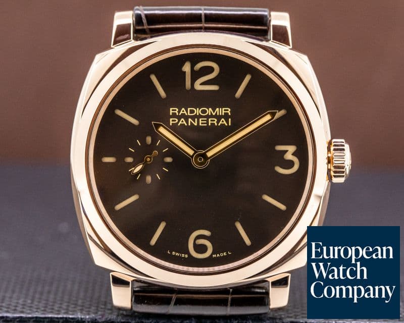 Image of Panerai Radiomir Rose Gold Manual Wind 42MM
