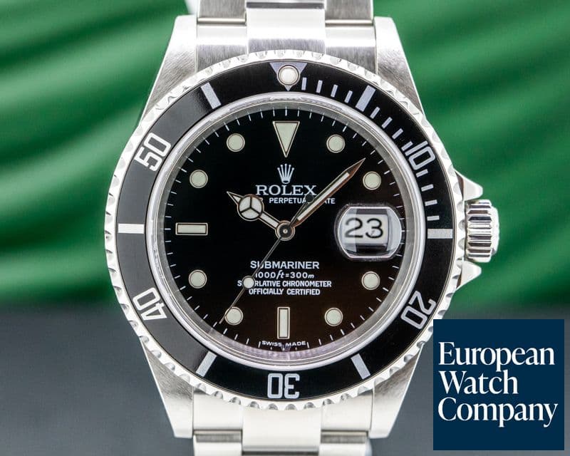 Image of Rolex Submariner Date 16610 SS 