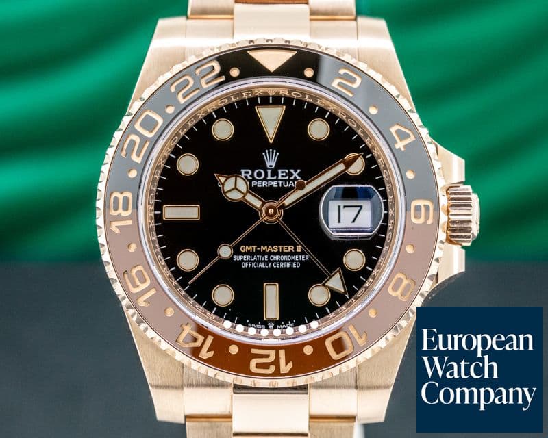 Image of Rolex GMT Master II 126715  18K Everose Ceramic Root Beer 2019