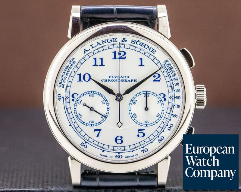Image of A. Lange and Sohne 1815 Chronograph 18K White Gold BOUTIQUE EDITION 