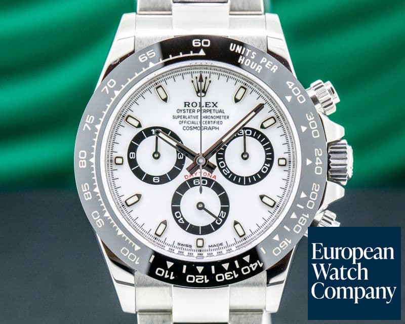Image of Rolex Daytona Ceramic Bezel SS / White Dial 