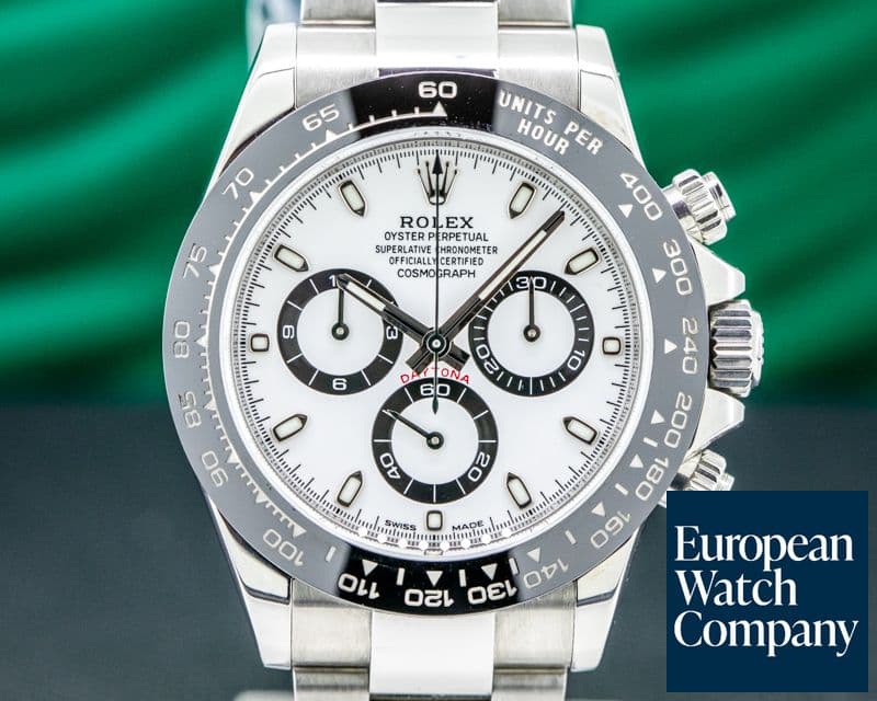 Image of Rolex Daytona Ceramic Bezel SS / White Dial