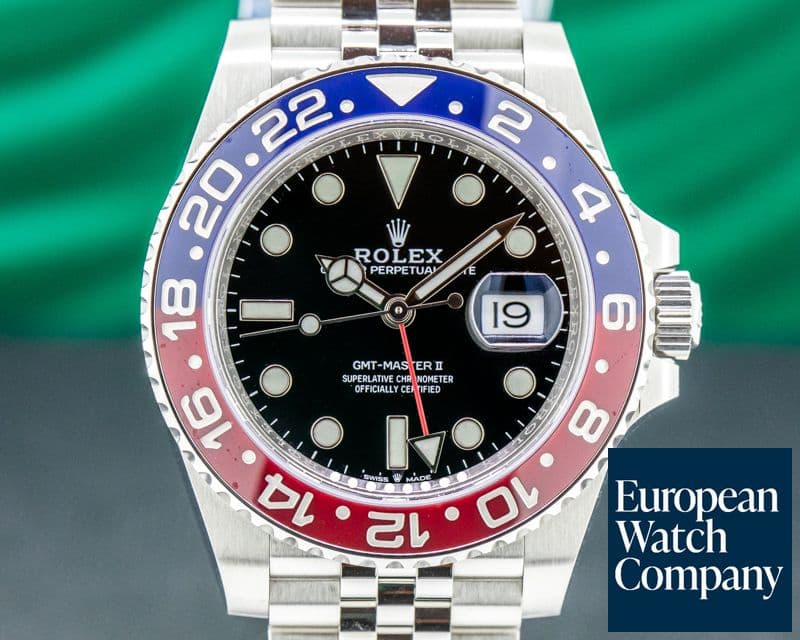 Image of Rolex GMT Master II Ceramic "Pepsi" SS / Jubilee 