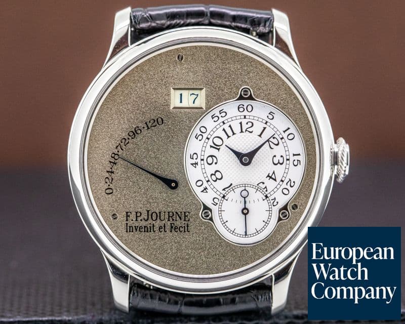 Image of F. P. Journe Octa Reserve De Marche Platinum BRASS MOVEMENT 38MM