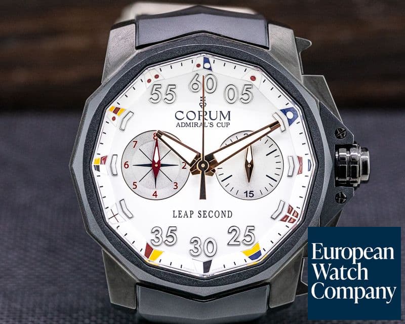 Image of Corum Corum Admiral's Cup Foudroyante Split-Second Chronograph Titanium