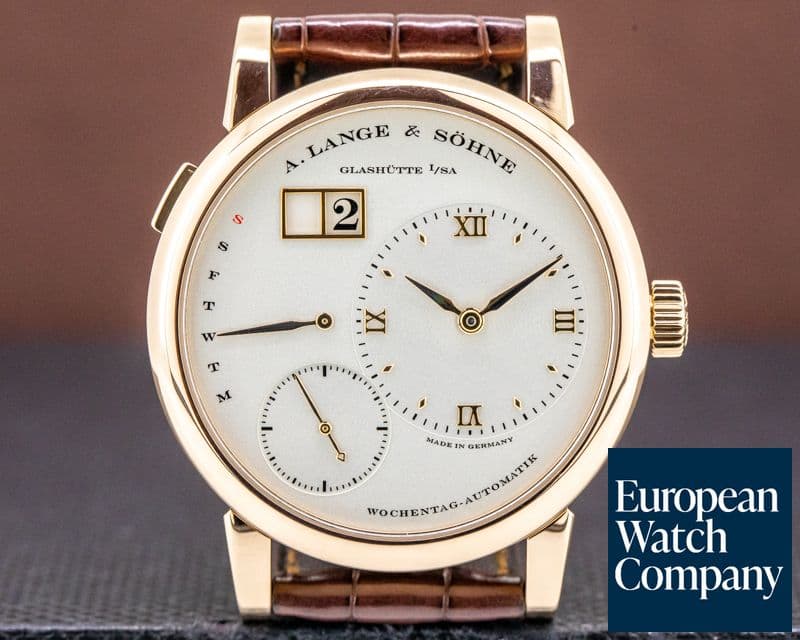 Image of A. Lange and Sohne Lange 1 Daymatic 18K Rose Gold 